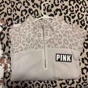 VS PINK half zip sweatshirt